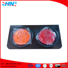 Amber-Red 24V impermeable LED camión luz de la cola